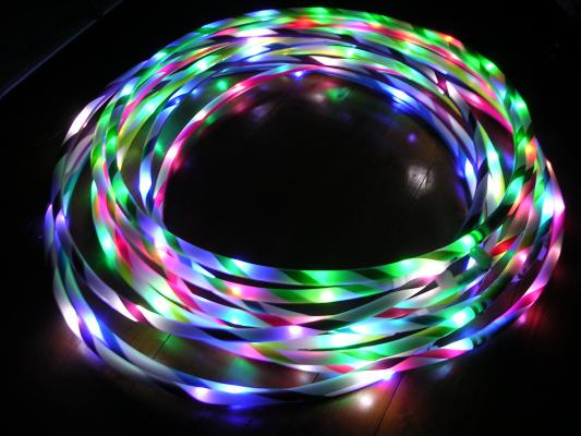 The Ultimate Choice for Bespoke L.E.D. hula hoops